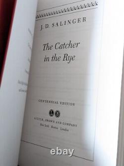 Scarce JD SALINGER Centennial Box Set 4 HB Volumes Extremely Rare 2019 Centenary