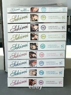 Sekirei 1, 2, 3, 4, (MISSING VOL 5) 6, 7, 8, 9, 10 (9-book set)