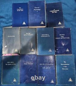 Set 22 Alice A. Bailey Spiritual Paperback Books Collection Occult Esoteric