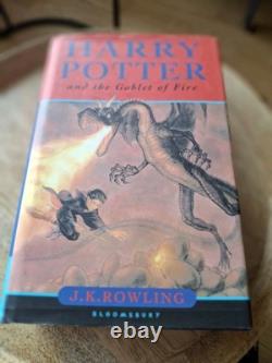Set Of 4 First Edition Harry Potter Books 2 Rare with Errors by J. K. Rowling