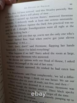 Set Of 4 First Edition Harry Potter Books 2 Rare with Errors by J. K. Rowling