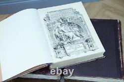 Set of 3 Antique Victorian Books The Illustrated London News 1877-1898-1899 Book