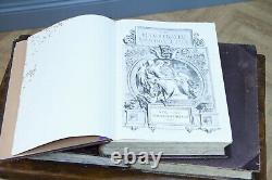 Set of 3 Antique Victorian Books The Illustrated London News 1877-1898-1899 Book