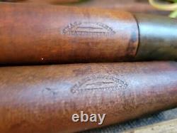 Set of 5 Chase Bros Haverhill Agate Tip Burnishing Tools Book Binding Goldleaf