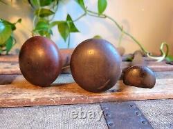 Set of 5 Chase Bros Haverhill Agate Tip Burnishing Tools Book Binding Goldleaf
