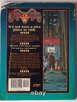 Shadowrun Collection FASA RPG Source Books 1st & 2nd editions