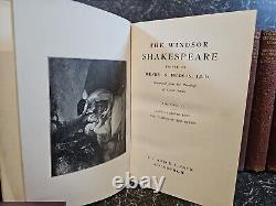 Shakespeare Books The Windsor Shakespeare Collection Complete Set Volumes 1-20