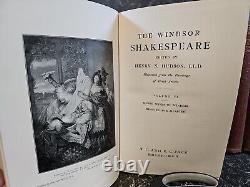 Shakespeare Books The Windsor Shakespeare Collection Complete Set Volumes 1-20
