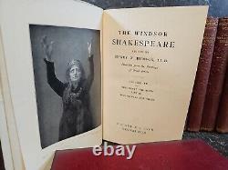 Shakespeare Books The Windsor Shakespeare Collection Complete Set Volumes 1-20