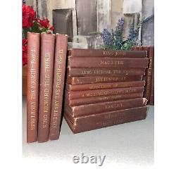 Shakespeare's Works Collection by William J Rolfe Set of 27 Antique Books 1800's
