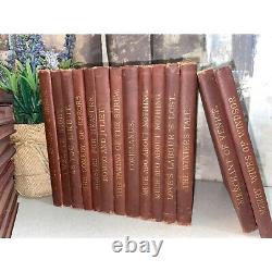 Shakespeare's Works Collection by William J Rolfe Set of 27 Antique Books 1800's