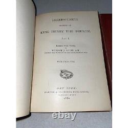 Shakespeare's Works Collection by William J Rolfe Set of 27 Antique Books 1800's
