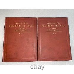 Shakespeare's Works Collection by William J Rolfe Set of 27 Antique Books 1800's