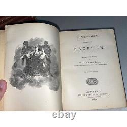 Shakespeare's Works Collection by William J Rolfe Set of 27 Antique Books 1800's