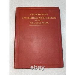 Shakespeare's Works Collection by William J Rolfe Set of 27 Antique Books 1800's