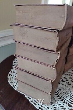 Sir Walter Scott Antique Book Set (11) Mershon 1829, 1830, 1831 Ivanhoe