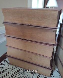 Sir Walter Scott Antique Book Set (11) Mershon 1829, 1830, 1831 Ivanhoe