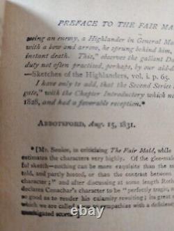 Sir Walter Scott Antique Book Set (11) Mershon 1829, 1830, 1831 Ivanhoe