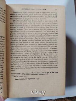 Sir Walter Scott Antique Book Set (11) Mershon 1829, 1830, 1831 Ivanhoe
