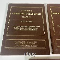 Sotheby's The Brand Collection (Part 1, 2, 5) Roman & Swiss Coins Book Set Lot 3
