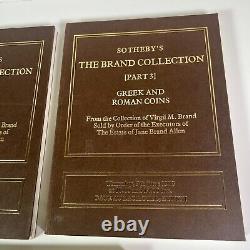 Sotheby's The Brand Collection (Part 1, 2, 5) Roman & Swiss Coins Book Set Lot 3