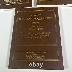 Sotheby's The Brand Collection (Part 1, 2, 5) Roman & Swiss Coins Book Set Lot 3