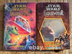 Star Wars Galaxy Of Fear Book Lot Complete Set 1-12 John Whitman