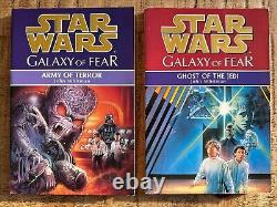 Star Wars Galaxy Of Fear Book Lot Complete Set 1-12 John Whitman