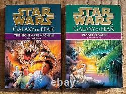 Star Wars Galaxy Of Fear Book Lot Complete Set 1-12 John Whitman
