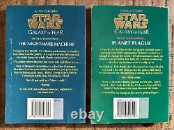 Star Wars Galaxy Of Fear Book Lot Complete Set 1-12 John Whitman