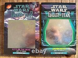 Star Wars Galaxy Of Fear Book Lot Complete Set 1-12 John Whitman