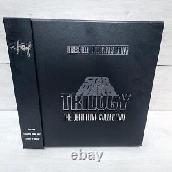 Star Wars Trilogy The Definitive Collection 9 Disc Set Laserdisc + Books VGC