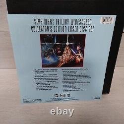 Star Wars Trilogy The Definitive Collection 9 Disc Set Laserdisc + Books VGC