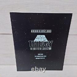 Star Wars Trilogy The Definitive Collection 9 Disc Set Laserdisc + Books VGC