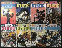 Static 1-45 Complete DC Comic Book Set 1993 1997 First Printings Shock