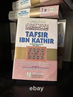 TAFSIR IBN KATHIR 10 VOLUME SET BY DARUSSALAM IN ENGLISH x 10 BOOK COLLECTION