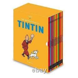 The Adventures Of Tintin Paperback Box Set 23 Book Titles Set Collection Herge