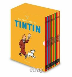The Adventures of Tintin Complete 23 Books Collection Set Paperback New