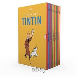 The Adventures of Tintin Complete 23 Books Collection Set Paperback New