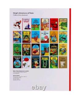 The Adventures of Tintin by Hergé 23 Books Box Set Ages 7+ -Paperback