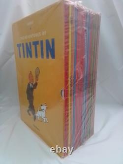 The Adventures of Tintin by Hergé 23 Books Box Set Ages 7+ -Paperback