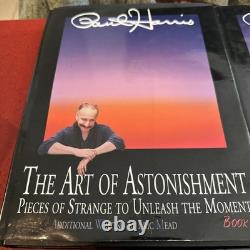 The Art of Astonishment Volumes 1, 2 3, Paul Harris hardcover magic book Set