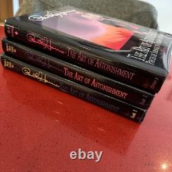 The Art of Astonishment Volumes 1, 2 3, Paul Harris hardcover magic book Set