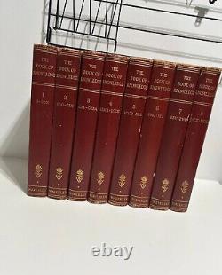 The Book Of Knowledge Waverley 8 Volume Set Vintage Collectable Charity Listing