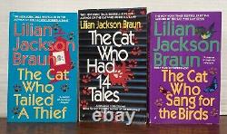 The Cat Who Complete Series Lillian Jackson Braun Books 1-32, Lot Set Collection