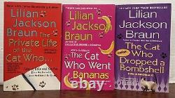 The Cat Who Complete Series Lillian Jackson Braun Books 1-32, Lot Set Collection