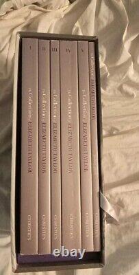 The Collection Of Elizabeth Taylor, Auction Catalog Box Set, 5 vol + guide