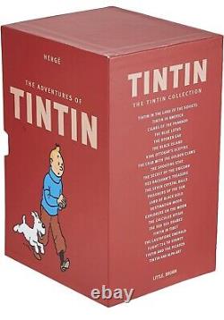 The Complete Adventures of Tintin Collection 8 Books Box Gift Set Hardcover