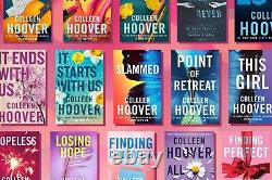 The Complete Collection Of Colleen Hoover Top 23 Books Set Paperback Brand New