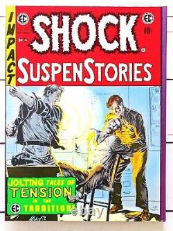 The Complete EC Comics Library Shock Suspenstories HC set with slipcase 1981